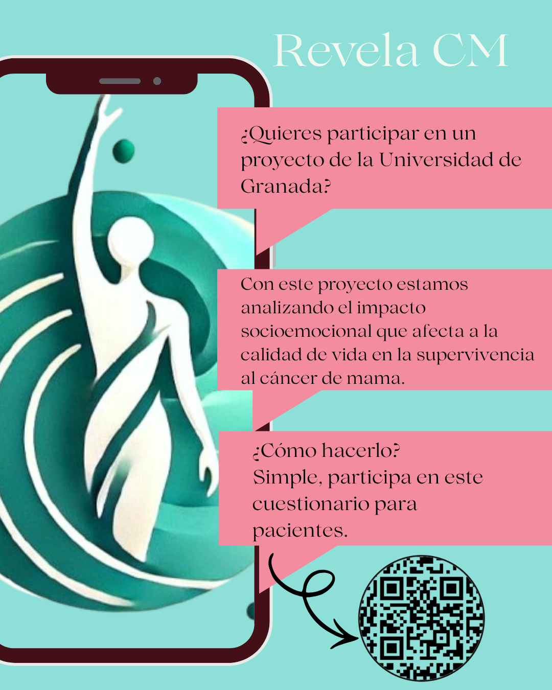 Participa en el cuestionario de Revela CM: tu experiencia puede transformar la investigación sobre el cáncer de mama